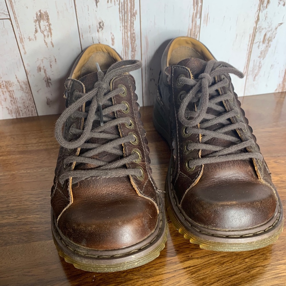 Dr. Martens Docs Vintage Leather Chunky Shoes Sz 6 - Picture 3 of 6